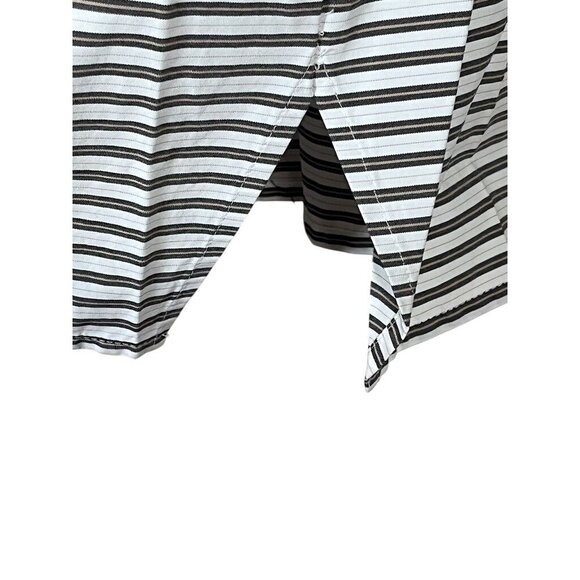 J Jill Striped Top XL White Classic Resort Preppy Old Money Neutral Minimalist - Picture 8 of 11